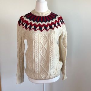 Jcrew fairisle sweater